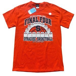 Syracuse Orange 2013 NCAA Final Four Atlanta Basketball Shirt Blue 84 Men XL NOS